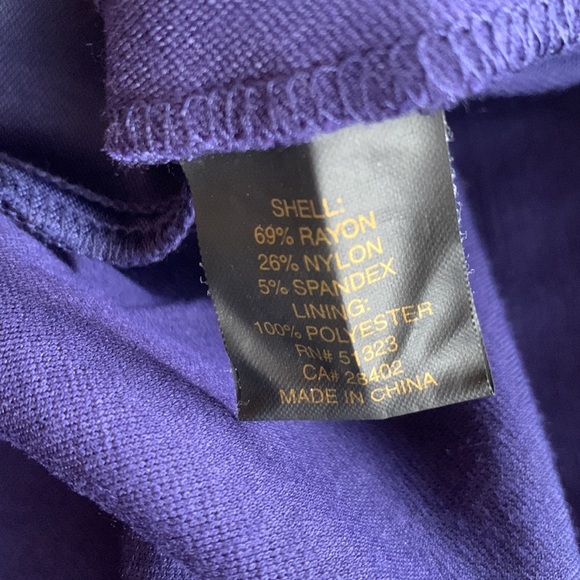 Cynthia Steffe Sleeveless Dress Women’s Blue with White Piping Stretch Size 6 - Picture 7 of 8